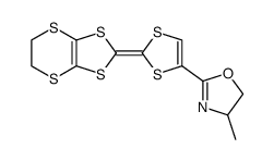 (rac)-EDT-TTF-Me-oxazoline Structure