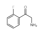 2-氨基-2'-氟苯乙酮结构式