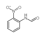 Formamide,N-(2-nitrophenyl)- Structure