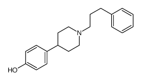 4-[1-(3-phenylpropyl)piperidin-4-yl]phenol Structure