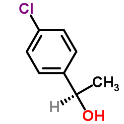 (R)-1-(4-氯苯基)乙醇结构式