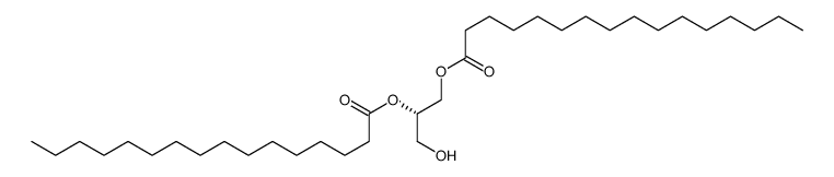 1,2-dipalmitoyl-sn-glycerol structure