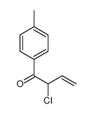 3-Buten-1-one, 2-chloro-1-(4-methylphenyl)- (9CI)结构式