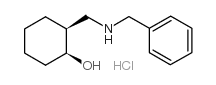 顺-2-苄基氨基-1-环己醇盐酸盐结构式