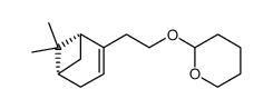 (1R,5S)-6,6-dimethyl-2-[2-(tetrahydropyran-2-yloxy)ethyl]bicyclo[3.1.1]hept-2-ene Structure