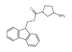 1-N-FMOC-3-AMINOPYRROLIDINE structure