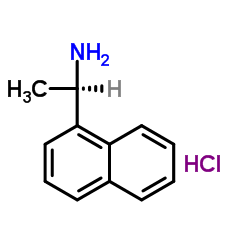 (R)-1-(1-萘基)乙胺盐酸盐结构式
