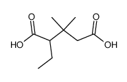2-ethyl-3,3-dimethyl-glutaric acid结构式
