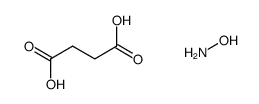 hydroxylamine succinic acid salt Structure