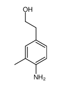 Benzeneethanol,4-amino-3-methyl- Structure