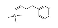 (Z)-trimethyl(4-phenylbut-1-en-1-yl)silane结构式