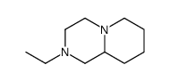 2-ethyl-1,3,4,6,7,8,9,9a-octahydropyrido[1,2-a]pyrazine Structure