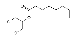 1,3-dichloropropan-2-yl octanoate Structure