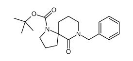tert-butyl 9-benzyl-10-oxo-1,9-diazaspiro[4.5]decane-1-carboxylate Structure