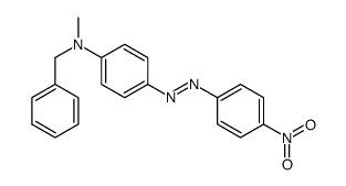 N-benzyl-N-methyl-4-[(4-nitrophenyl)diazenyl]aniline结构式