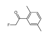 Ethanone, 1-(2,5-dimethylphenyl)-2-fluoro- (9CI)结构式