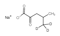 A-酮异己酸钠-D3结构式