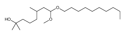 8-(decyloxy)-8-methoxy-2,6-dimethyloctan-2-ol Structure