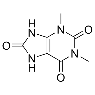 1,3-Dimethyluric acid Structure