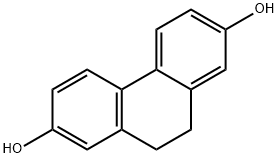 2,7-Phenanthrenediol, 9,10-dihydro- Structure