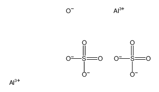 sulphuric acid, aluminium salt structure