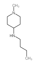 N-Butyl-1-methylpiperidin-4-amine结构式