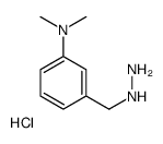3-(hydrazinylmethyl)-N,N-dimethylaniline,hydrochloride结构式