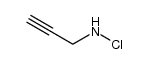 N-chloropropargylamine结构式