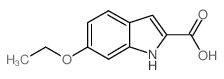 6-乙氧基-1H-吲哚-2-羧酸结构式