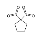 Cyclopentane, 1,1-dinitro- (7CI,8CI,9CI)结构式