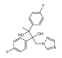 (2R,3R)-2,3-bis(4-fluorophenyl)-1-(1,2,4-triazol-1-yl)butane-2,3-diol Structure