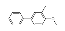 3-Methyl-4-methoxybiphenyl结构式