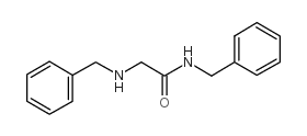 N,N'-二苄基甘氨酰胺结构式