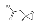 3,4 epoxybutyric acid Structure