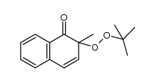1,2-dihydro-2-tert-butylperoxo-2-methyl-1-oxonaphthalene Structure