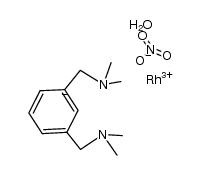rhodium(nitrate)2{C6H3(CH2NMe2)2-o,o'}(water) Structure