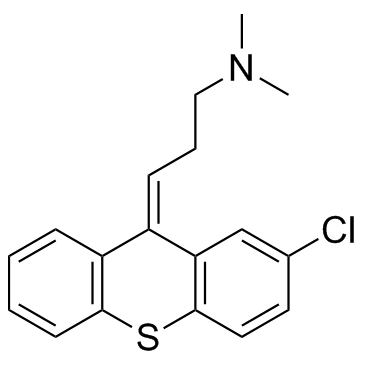 氯普噻吨结构式