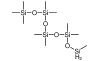 [dimethyl(methylsilyloxy)silyl]oxy-[dimethyl(trimethylsilyloxy)silyl]oxy-dimethylsilane Structure