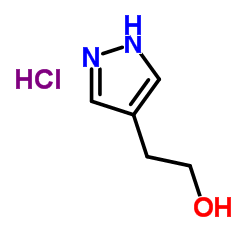 2-(1H-PYRAZOL-4-YL)-ETHANOL HYDROCHLORIDE Structure