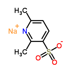 Sodium 2,6-dimethyl-3-pyridinesulfonate Structure
