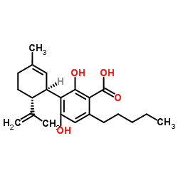 大麻二酚酸结构式