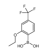 (2-Ethoxy-4-(trifluoromethyl)phenyl)boronic acid Structure