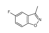 5-氟-3-甲基苯并[d]异噁唑结构式