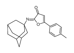 2-(1-adamantylimino)-5-(4-methylphenyl)furan-3-one Structure