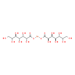 bis[(2xi)-D-gluco-heptonato]iron Structure