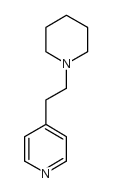 4-(2-哌啶乙基)吡啶结构式