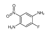 2-fluoro-5-nitrobenzene-1,4-diamine Structure