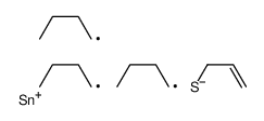 tributyl(prop-2-enylsulfanyl)stannane结构式