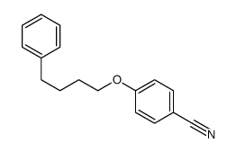 4-(4-phenylbutoxy)benzonitrile Structure