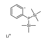 lithium,phenyl-bis(trimethylsilyl)phosphane Structure